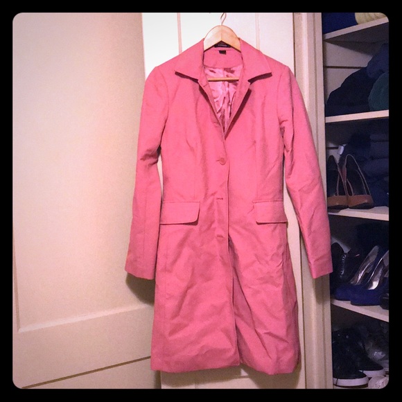 SOLD* Pink Express Raincoat - Picture 1 of 5